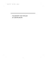  the geometry and topology of coxeter groups oct 2007