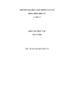 Báo cáo thực hành môn plc s7-300