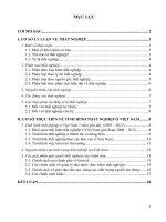 cơ sỡ thực tiễn về tình hình thất nghiệp ở việt nam năm 2008  2012