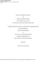 essays in corporate finance. - vancouver