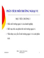 bài giảng quản trị chiến lược chương 3 - nguyễn đình hòa