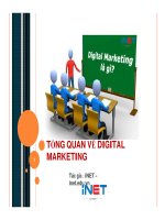 Tổng quan về Digital Marketing