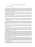 người cao tuổi và phản ứng có hại của thuốc