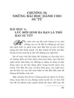 SINH VIÊN  BẠN LÀ SƯ TỬ HAY THỎ? (PHẦN 2)