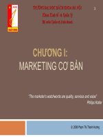 chương i marketing cơ bản