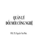 Chương 3- Dự báo công nghệ (slide)