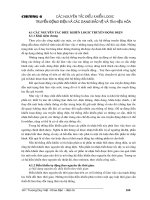 Các nguyên tắc điều khiển logic truyền động điện và các dạng bảo vệ và dạng tín hiệu hóa