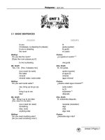 don casteel platiquemos fsi spanish - unit 3