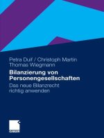 bilanzierung von personengesellschaften, das neue bilanzrecht richtig anwenden (2010)