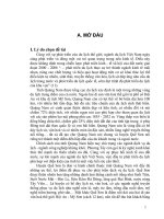 tiềm năng phát triển du lịch quế sơn, quảng nam