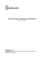 Charles Darwin - On The Origin Of Species, 6th Edition