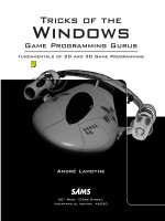 tricks of the windows game programming gurus - andre lamothe