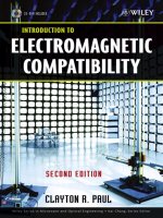 introduction to electromagnetic compatibility (wiley series in microwave and optical engineering)