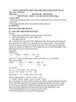 GIÁO án bồi DƯỠNG học SINH GIỎI lớp 9 (CHUYÊN đề 7,8,9,10)