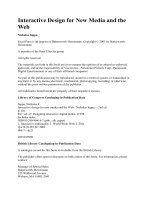 interactive design for new media and the web  2001)