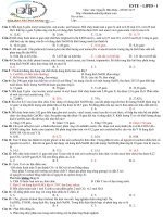 Bài tập chuyên đề Este-lipid