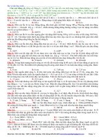 ôn thi cấp tốc môn vật lí