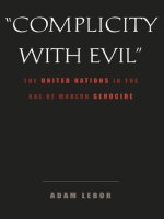 yale university press complicity with evil the united nations in the age of modern genocide nov 2006 ebook-pt