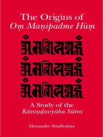 state university of new york press the origins of om manipadme hum a study of the karandavyuha sutra jul 2002