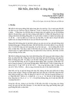 Bất biến dồn biến và ứng dụng