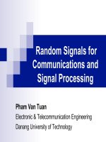 Random Signals for Communications and  Signal Processing