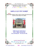 hoạt động phong trào chúng em kể chuyện Bác Hồ trường THCS Phạm văn Chiêu