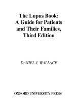 the lupus book a guide for patients and their families jun 2005