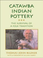 university alabama press catawba indian pottery the survival of a folk tradition jan 2004