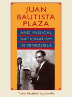 indiana university press juan bautista plaza and musical nationalism in venezuela jul 2007