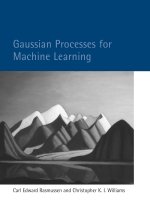the mit press gaussian processes for machine learning dec 2005