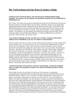 die vorbereitung auf eine krise ist immer richtig