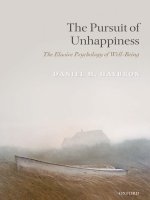 the pursuit of unhappiness the elusive psychology of well-being nov 2008