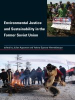 the mit press environmental justice and sustainability in the former soviet union jun 2009
