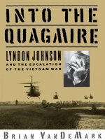 into the quagmire lyndon johnson and the escalation of the vietnam war may 1995