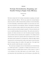 Strategic decentralization, bargaining, and transfer pricing in supply chain efficiency