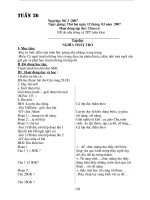 Giáo án tuần 26-27 lớp 5