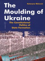 wolczuk k. the moulding of ukraine. the constitutional politics of state formation. budapest, 2001