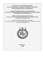 языки в великом княжестве литовском и странах современной центральной и восточной европы. аналогии и преемственность. будапешт, 1998