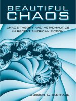 state university of new york press beautiful chaos chaos theory and metachaotics in recent american fiction nov 2000