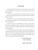 xóa đói giảm nghèo cho đồng bào dân tộc thiểu số ở huyện bắc trà my, tỉnh quảng nam