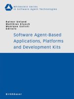 software agent-based applications, platforms and development kits