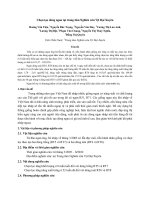 Chọn tạo dòng ngan tại trung tâm nghiên cứu vịt đại xuyên