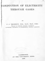 jj-thompson conduction of electricity through gases