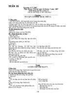 Giáo án tuần 35 lớp 5