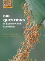 big questions in ecology and evolution apr 2009