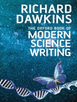 the oxford book of modern science writing jun 2008