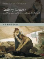 guilt by descent moral inheritance and decision making in greek tragedy dec 2007