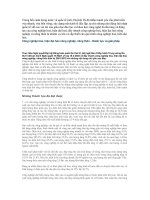 Tài liệu Công nghiệp hóa, hiện đại hóa nông nghiệp, nông thôn - thành tựu và giải pháp docx