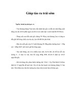 Tài liệu Giúp táo ra trái sớm ppt