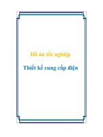Tài liệu Đồ án tốt nghiệp - Thiết kế cung cấp điện docx